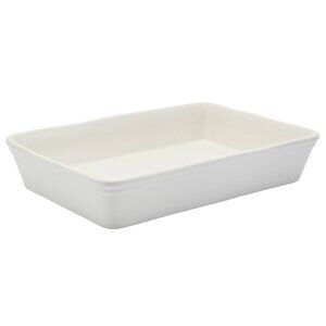 Bee & Willow 3 Qt. Bristol Rectangular Ceramic Baker - White